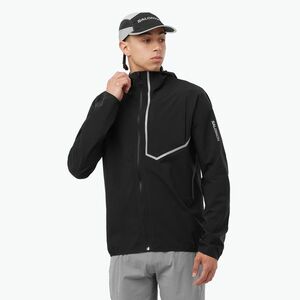 Férfi Salomon Bonatti Trail mélyfekete futódzseki (Bonatti Trail LC2175000) kép