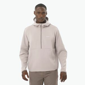 Férfi Salomon SHAKEout Half Zip kapucnis melegítőfelső etherea (SHKout Half Zip Hooded LC2421300) kép