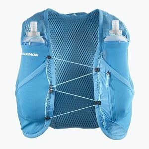 Salomon Active Skin 8 szett futó mellény kék dánbőr/kék curacao (Active Skin 8 Set LC2462200) kép
