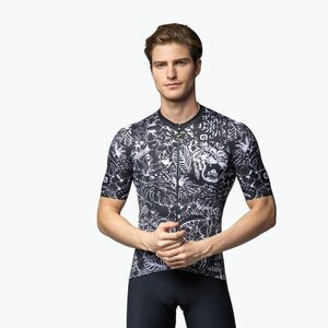 Férfi kerékpáros mez Alé Safari fekete (Safari L25047401) kép