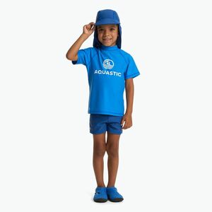 Gyermek úszókészlet AQUASTIC UV 50+ UPF Marimo JRB tengerészkék/ kék (UV 50+ UPF Marimo JRB AQS-B5AP015-NAV) kép