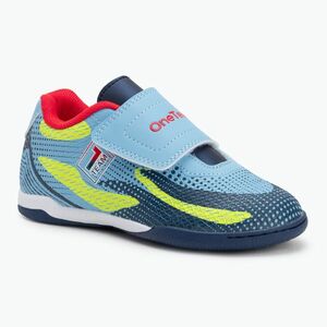 OneTeam Robero Junior IC gyermek focicipő kék/kék (Robero Junior IC OTM-B5AP001-BLU) kép