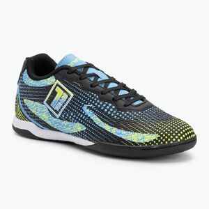 OneTeam Robero Teen IC gyermek focicipő fekete/kék (Robero Teen IC OTM-B5AP006-BLK) kép