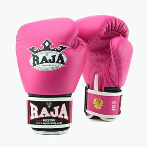 RAJA BOXING Single Standard valódi bőrből készült rózsaszín bokszkesztyű (Standard Genuine Leather RBGV-GL-1-PK) kép
