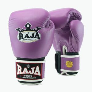 RAJA BOXING Single Standard valódi bőrből készült lila bokszkesztyű (Standard Genuine Leather RBGV-GL-1-PR) kép
