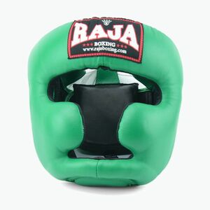 RAJA BOXING Semi bőr zöld bokszsisak (Semi Leather RHG-SL-1-GN) kép