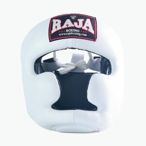 RAJA BOXING Semi bőr fehér bokszsisak (Semi Leather RHG-SL-1-WH) kép