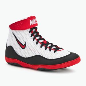 Nike Inflict 3 fehér/piros/fekete birkózó cipő (Inflict 3 325256-160) kép