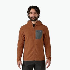 Férfi Patagonia R1 Air Full-Zip trekking pulóver robin barna (R1 Air Full-Zip 40255) kép
