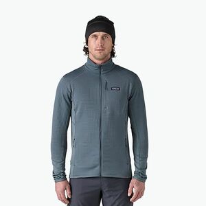 Férfi Patagonia R1 Hybrid utility kék fleece melegítőfelső (R1 Hybrid 40129) kép