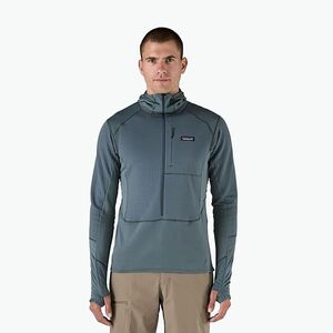 Férfi Patagonia R1 Hybrid Pullover Softshell kabát utility kék (R1 Hybrid Pullover Hoody 40068) kép