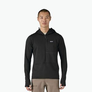 Férfi Patagonia R1 Hybrid Pullover Softshell kabát fekete (R1 Hybrid Pullover Hoody 40068) kép