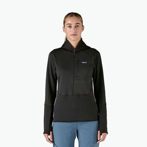 Női softshell dzseki Patagonia R1 Hybrid Hybrid Pullover Hoody fekete (R1 Hybrid Pullover Hoody 40077) kép