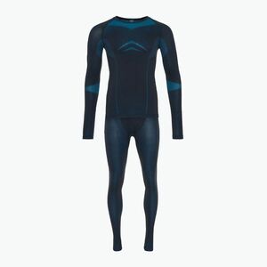 Férfi termikus fehérnemű szett ODLO Fundamentals Performance Warm sötét zafír/kék ékszer (Fundamentals Performance Warm 196082/21021) kép