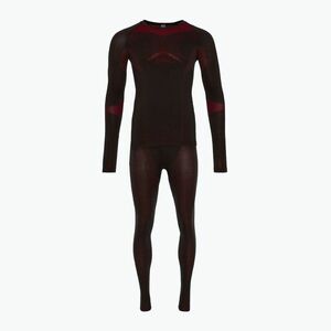 Férfi termo alsónemű szett ODLO Fundamentals Performance Warm fekete/ grafit szürke (Fundamentals Performance Warm 196082/60085) kép