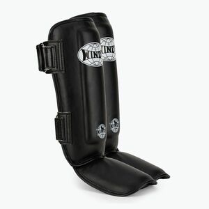 WINDY Classic dupla pántos sípcsont- és lábfejvédő fekete (Classic Double Strap LPPU-1-BC) kép