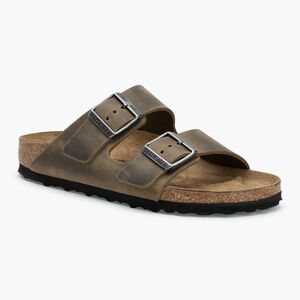 BIRKENSTOCK Arizona LEOI Narrow fakó fakó khaki flip-flopok (Arizona LEOI Narrow 1027039) kép