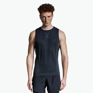 Férfi X-Bionic Xceed Run x fekete/rhino szürke futó felső (Xceed Run Tank Top XCRTTTS25M) kép
