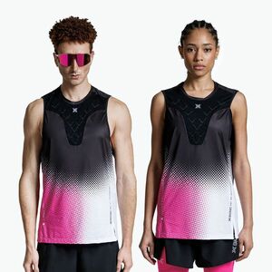X-Bionic Corefusion Run Tank top pont fade/neo rózsaszín/fehér (Corefusion Run Tank CFRTPTS25M) kép
