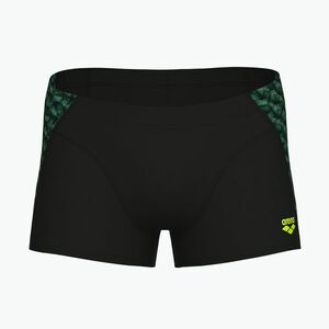 Férfi arena Monogram Swim Short fekete/sötét zsálya multi boxeralsó (Monogram Swim Short 009115/550) kép