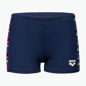 Gyermek arena Racing Stripe fürdőruha navy/navy multi (Racing Stripe Swim Short 009011/750) kép