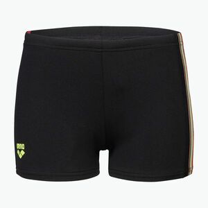 Gyermek úszó boxeralsó arena Palette Swim Short fekete/calypso korall multi (Palette Swim Short 008099/530) kép