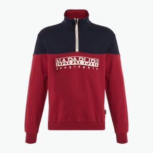 Férfi Napapijri B-Saturnia HZ tibeti piros R1E melegítőfelső (B-Saturnia HZ NP0A4ICH-R1E1) kép