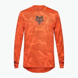 Férfi kerékpáros hosszú ujjú Fox Racing Ranger Tru Dri vérnarancs (Ranger Tru Dri 32365_472) kép