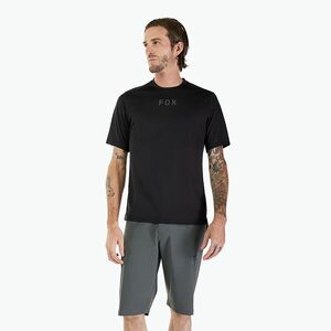 Férfi kerékpáros mez Fox Racing Ranger Wordmark fekete (Ranger Wordmark 33410_001) kép