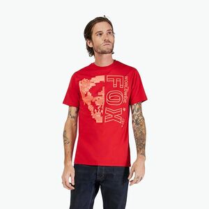 Férfi Fox Racing Image Skull kardinális póló (Image Skull 33437_465) kép