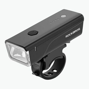 Rockbros elülső kerékpárvilágítás 24510003 260 lm fekete (24510003001) kép
