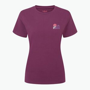 Női póló Rab Tuku Vista Tee szürkebarna (Tuku Vista Tee QCC-17-MUL) kép