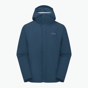 Rab Downpour férfi esőkabát tempest blue (Downpour QWI-06-TMB) kép