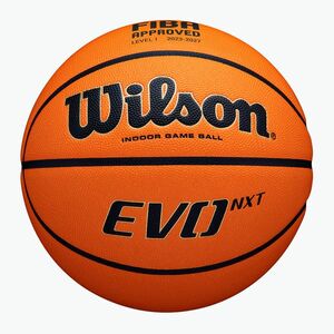 Wilson kosárlabda EVO NXT Fiba játék labda narancssárga 6-os méret (EVO NXT Fiba Game Ball WTB0966XB) kép