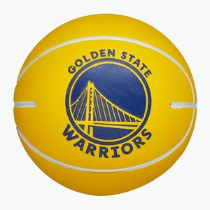 Super Mini Wilson NBA NBA Dribbler labda Golden State Warriors sárga (NBA Dribbler WTB1100PDQGOL) kép