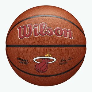 Wilson NBA Team Alliance Miami Heat kosárlabda barna 7-es méret (NBA Team Alliance Miami Heat WZ4029316XB7) kép