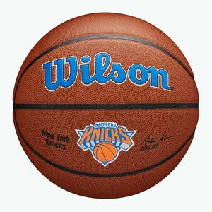 Wilson NBA Team Alliance New York Knicks kosárlabda barna 7-es méret (NBA Team Alliance New York Knicks WZ4029320XB7) kép