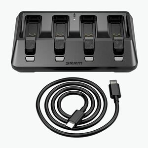 SRAM AM Axs akkumulátor 4 csatlakozós töltő és vezeték (AM Axs Battery 4-Ports Charger And Cord 00.3018.359.000) kép