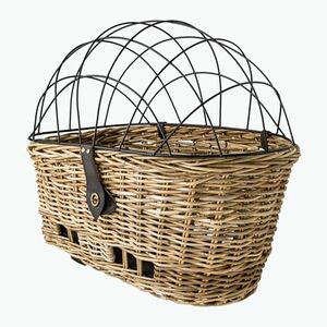 FastRider Jale Rattan kutya hátsó kerékpárkosár Klickfix 57 l naturel (Jale Rattan Dog Bike Basket Klickfix 20220700-015) kép