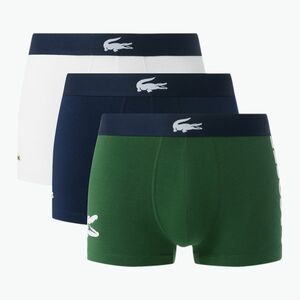 Lacoste férfi boxeralsó 5H1291 3-as csomag kakukkfű/tengerészkék/fehér (5H1291) kép