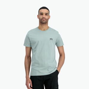 Férfi Alpha Industries Basic Small Logo póló por zöld (Basic Small Logo 188505) kép