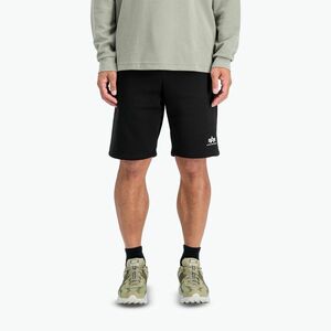 Férfi Alpha Industries Basic Small Logo II rövidnadrág fekete (Basic Small Logo II 156367) kép