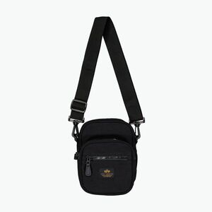 Férfi Alpha Industries Label Messenger Bag Small 1 l fekete (Label Messenger Bag Small 156941) kép