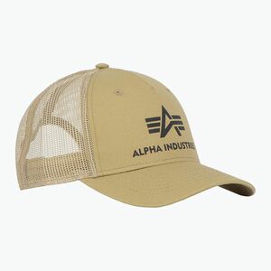 Férfi Alpha Industries Basic Trucker homokos baseball sapka (Basic Trucker 186902) kép