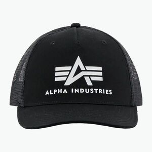 Férfi Alpha Industries Basic Trucker baseball sapka fekete (Basic Trucker 186902) kép