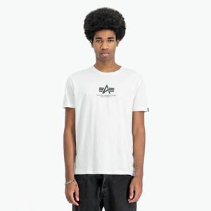 Alpha Industries férfi Basic Mid Logo póló fehér (Basic Mid Logo 118533) kép