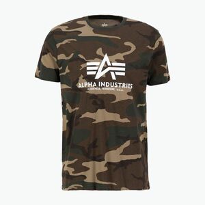 Alpha Industries férfi alap Camo póló wdl camo 65 (Basic Camo 100501C) kép