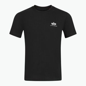 Alpha Industries férfi póló Backprint fekete (Backprint 128507) kép