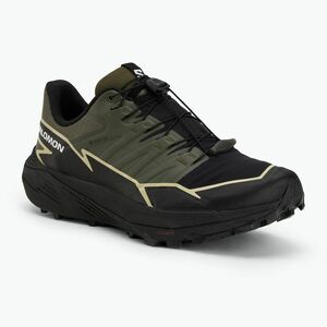 Salomon Thundercoss GTX férfi futócipő oliva éjszaka/fekete/alfa (Thundercoss GTX L47383400) kép