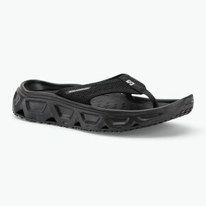 Salomon Reelax Break 6.0 női flip flop fekete/fekete/ötvözet (Reelax Slide 6.0 L47111200) kép
